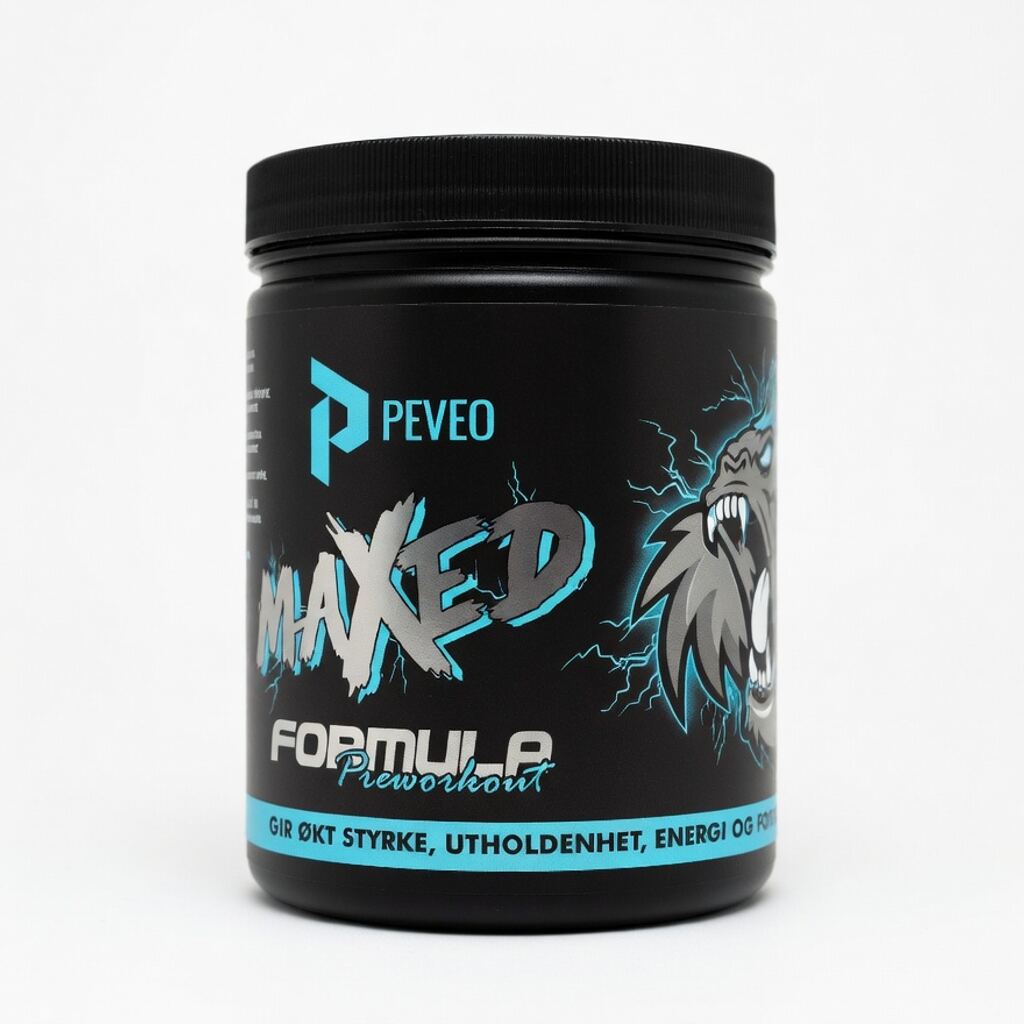 PWO pre workout fra Peveo Maxed